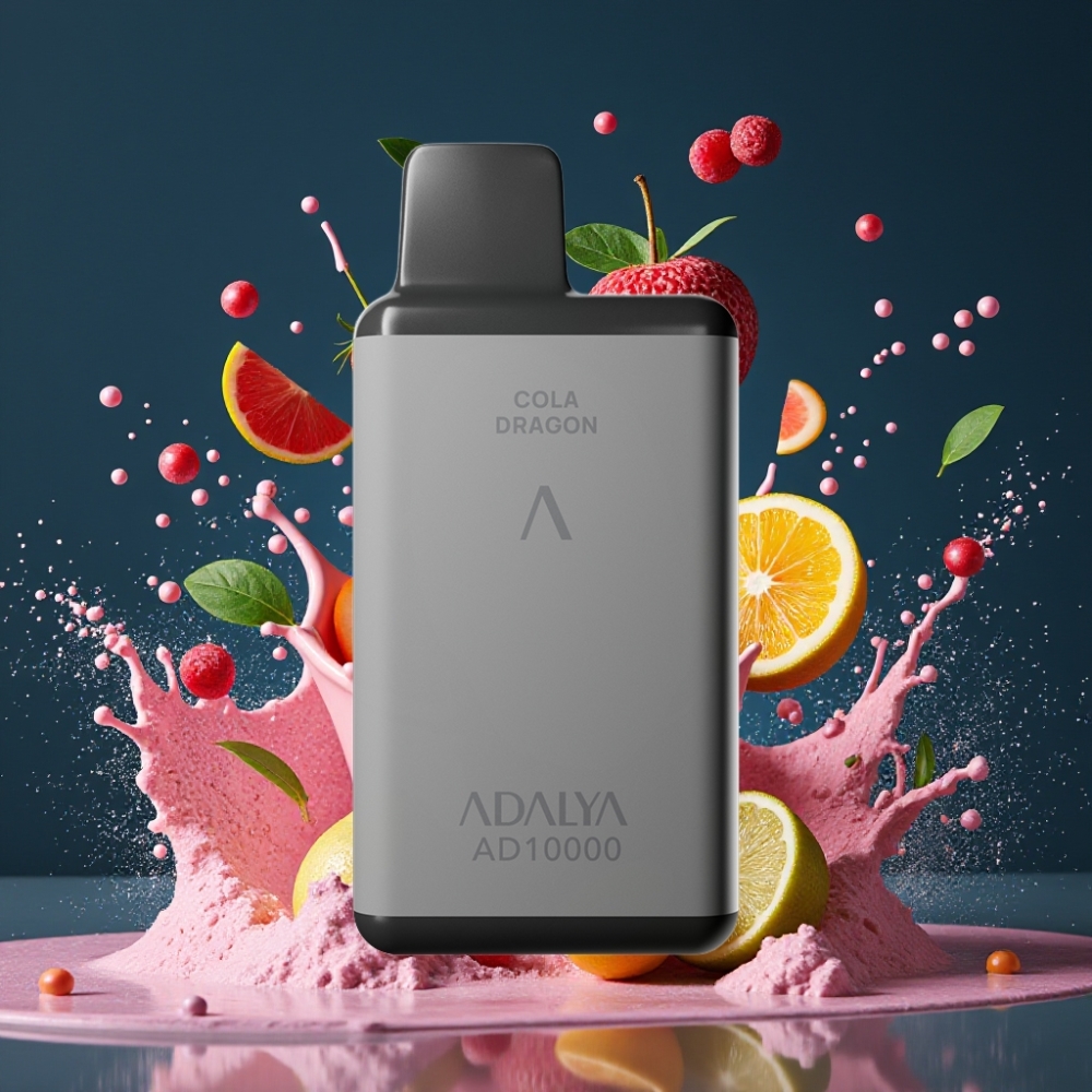 Adalya AD 10000 Puffs Italia ingrosso Sigaretta elettronica usa e getta Berlin Night Grigio Spaziale, 14ml, 2% Nicotina, Ricaricabile USB-C