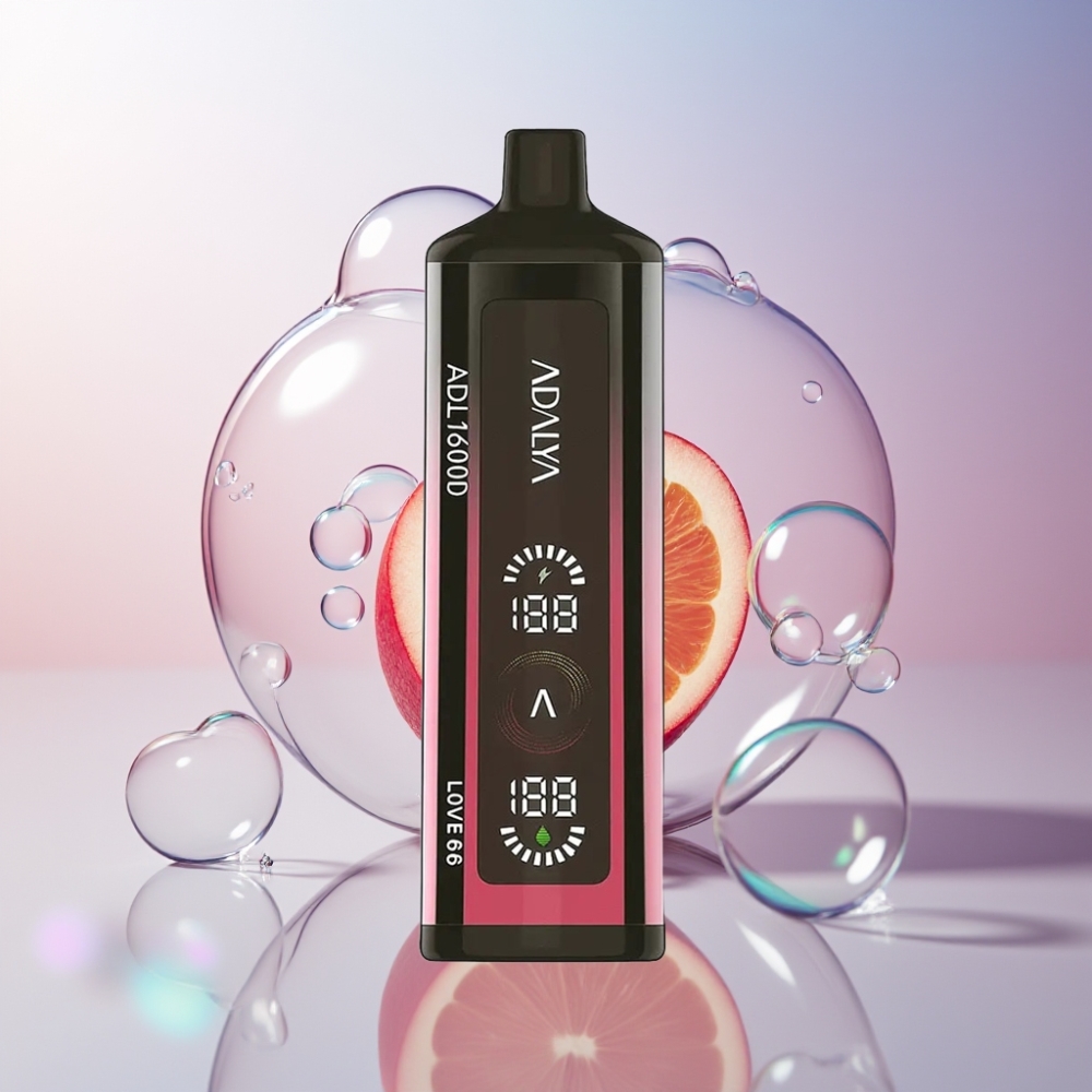 Adalya ADL 16000 PRO Puffs Italia Ingrosso Svapo Dispositivo Ricaricabile USB-C 25ml Love 66