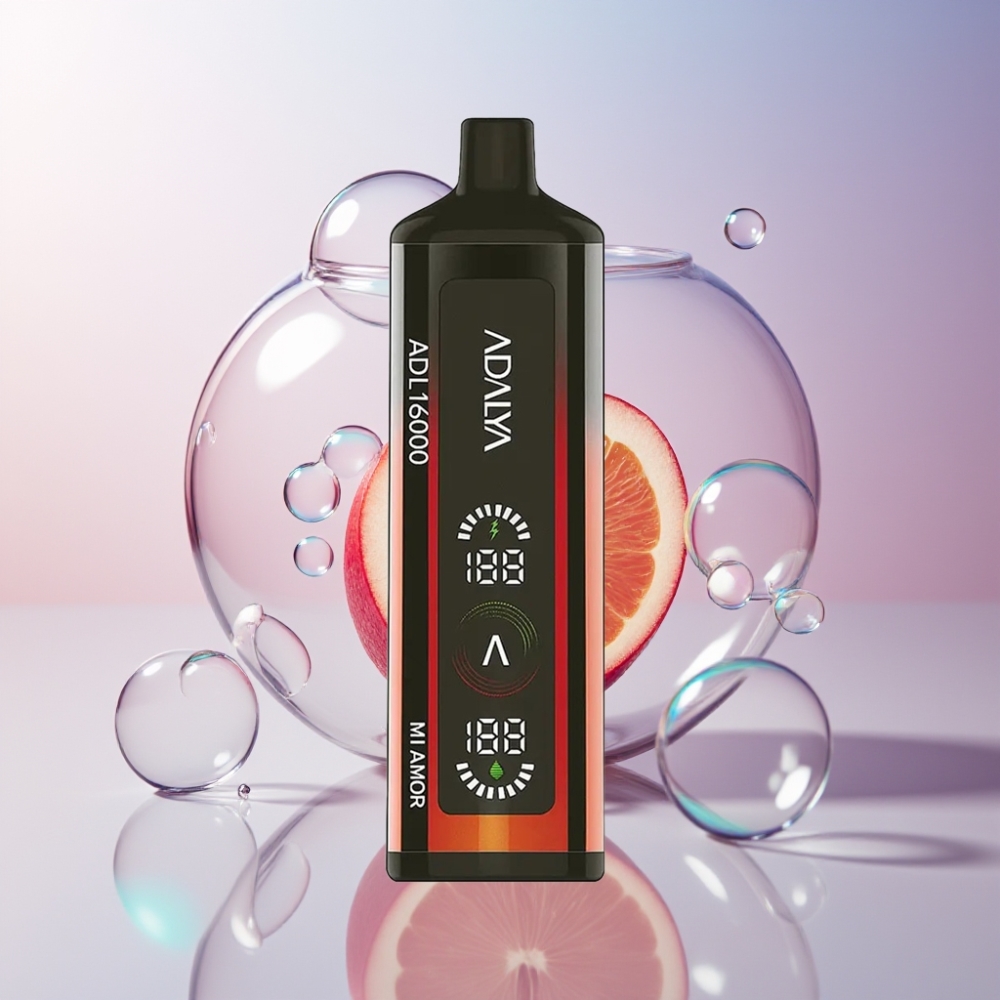 Adalya ADL 16000 PRO Puffs Italia ingrosso Sigaretta elettronica usa e getta Mi Amor - 25ml, 2% Nic, USB-C, Schermo Digitale