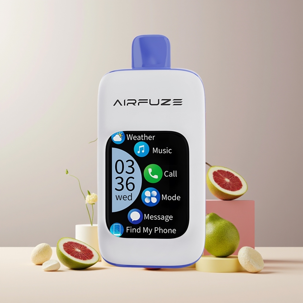 AirFuze Smart 30000 Puffs Italia ingrosso Pod Disposable Miami Menta con Schermo Touch 2.01" e Tipo-C