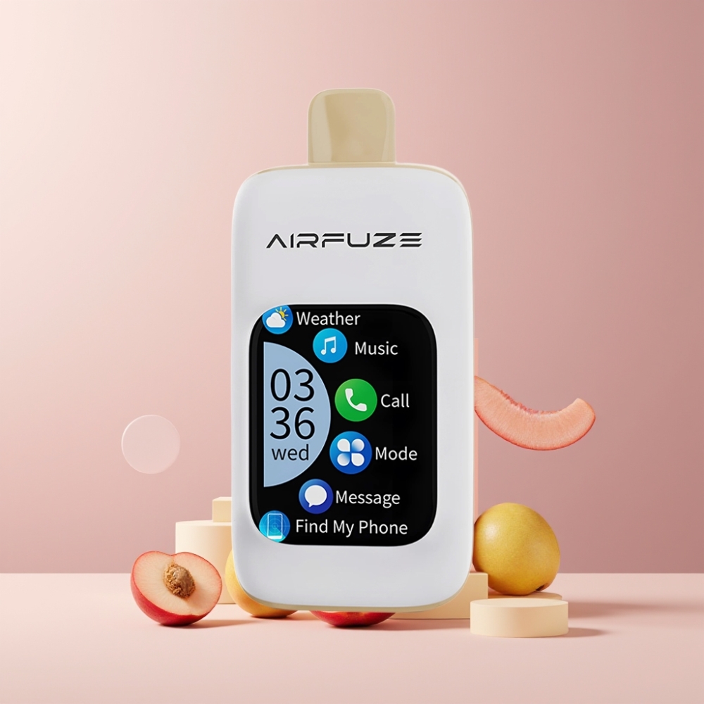 AirFuze Smart Pro 40000 Puffs Italia Ingrosso Disposable Vape Pesca Succosa 20ML 5% Nicotina 900mAh Ricaricabile