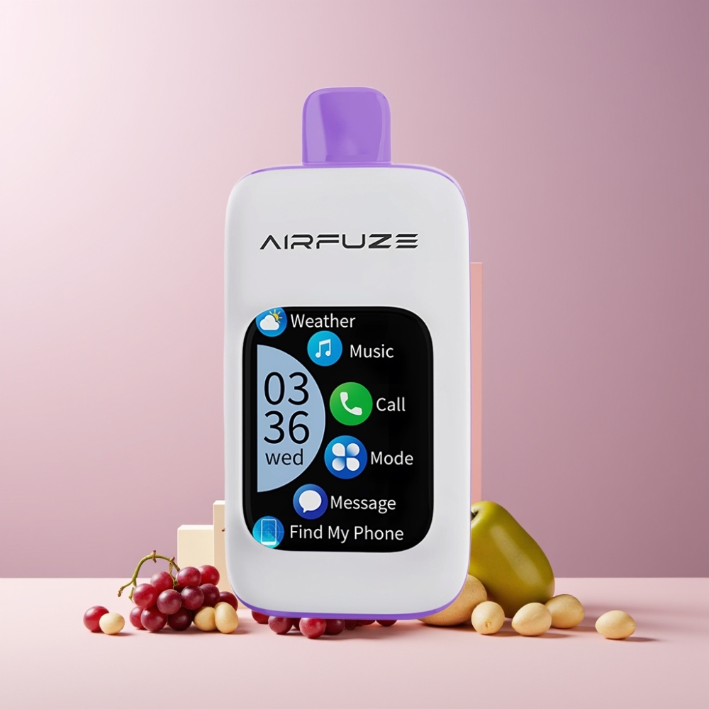 AirFuze Smart Pro 40000 Puffs Italia Ingrosso Disposable Vape Scoppio d'Uva 900mAh Ricaricabile 20ML 2%/5%