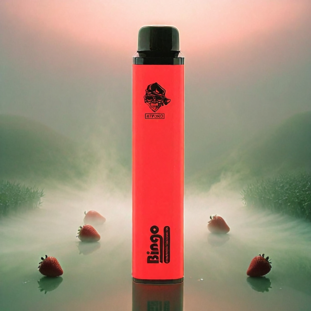 Aivono AIM BINGO Italia Ingrosso 4000 Puffs Fragola Anguria - 10mL, 1000mAh, Ricaricabile