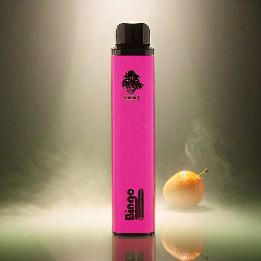 Aivono Aim Bingo 4000 Puffs Italia Ingrosso Vape Arancia Frutto della Passione Guava con Batteria 1000mAh e 10mL Liquido