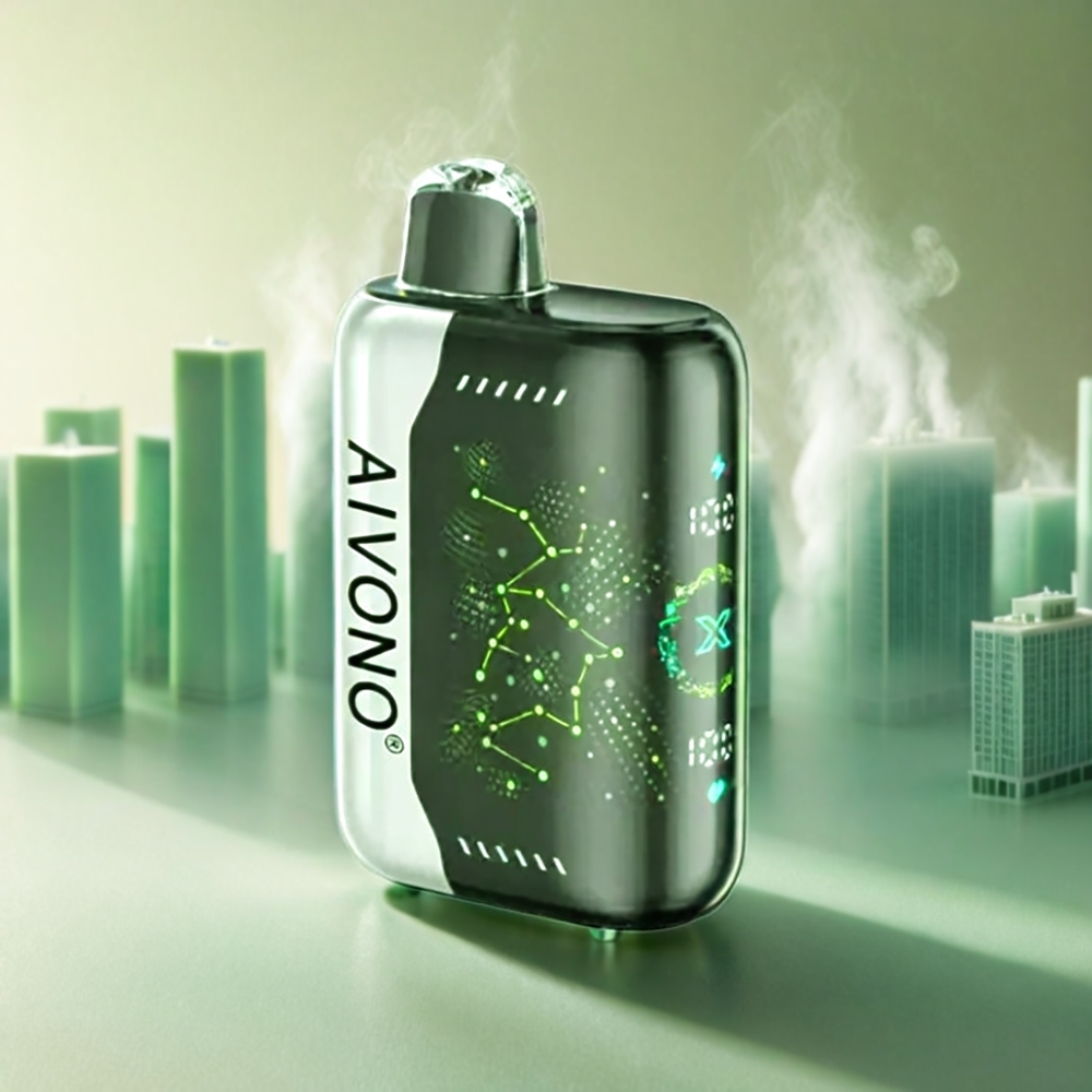 Aivono AIM BOOM 25000 Puffs Italia Ingrosso Vape Menta Miami 0%-5% Nicotina 28ml 650mAh