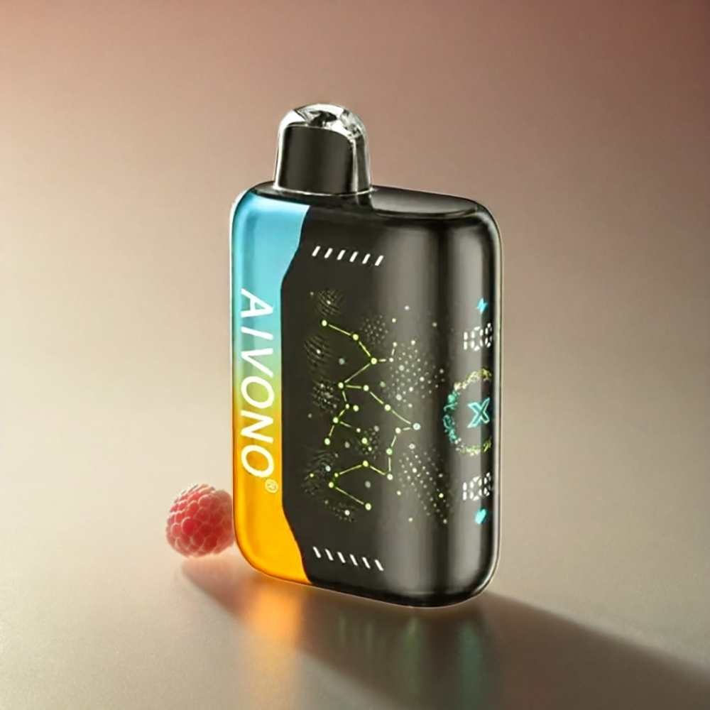 Aivono AIM BOOM Italia Ingrosso 25000 Puffs Raspberry Peach Lime 0%-5% Nicotine 28ml 650mAh Type-C