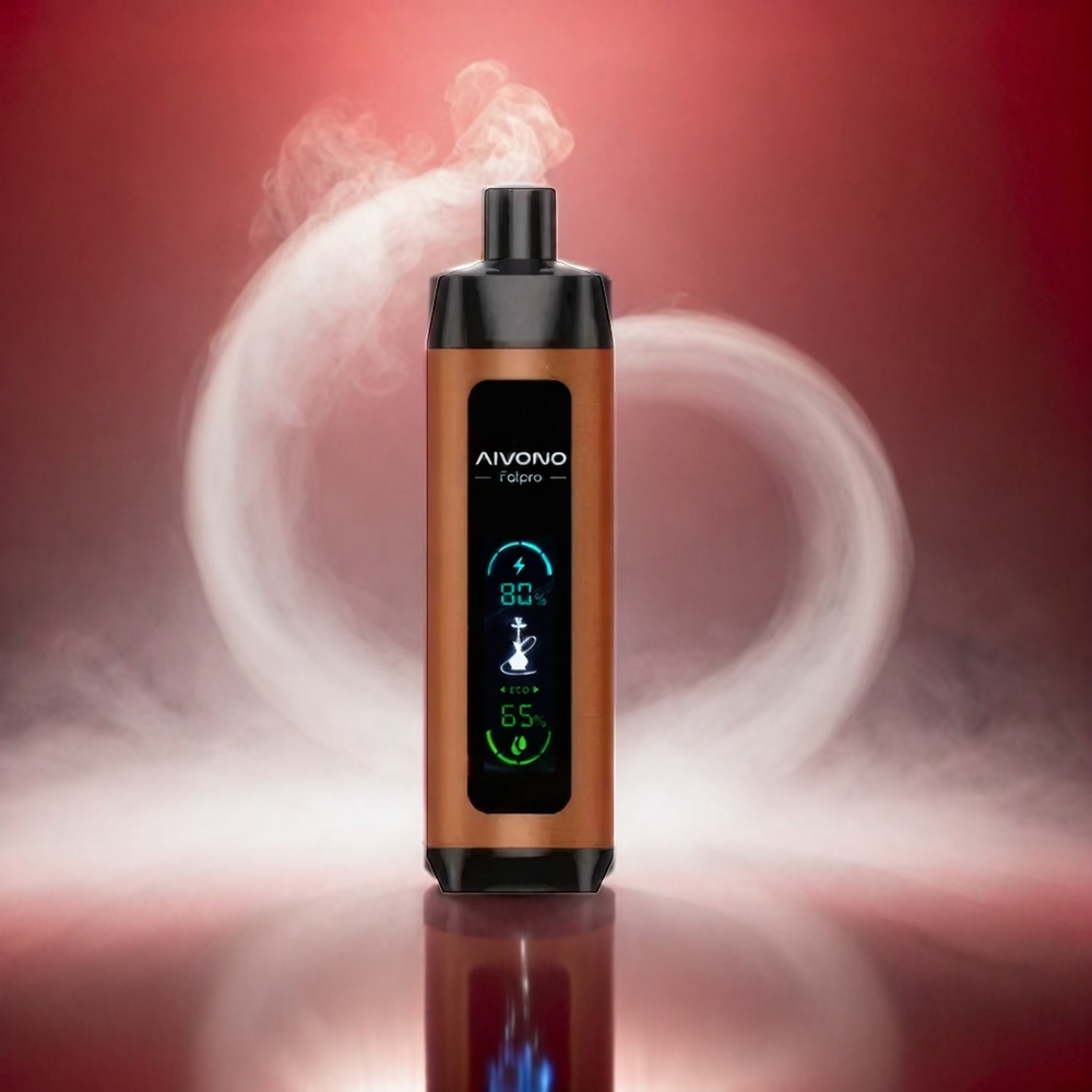 Aivono Aim Fatpro 22000 Puffs Italia Ingrosso - Ciliegia Lampone, 0%-5% Nicotina, 28ml E-liquid, 10 Gusti, Ricaricabile 600mAh, 0.6ohm Mesh Coil