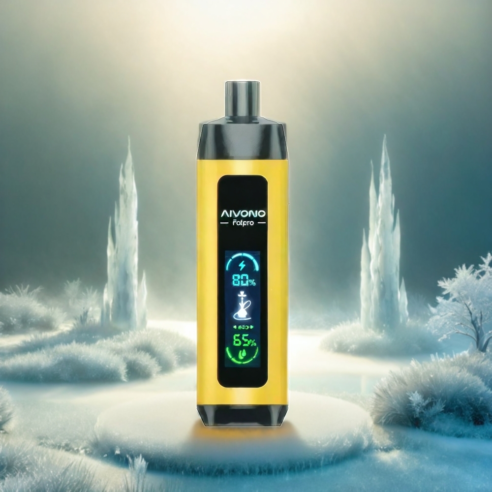 Aivono Aim Fatpro 22000 Puffs Italia Ingrosso - Ghiaccio Lussureggiante, 28ml E-liquid, 0.6 ohm Mesh Coil