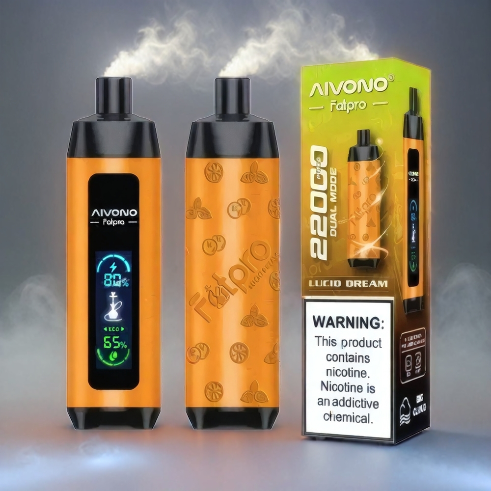 Aivono Aim Fatpro 22000 Puffs Italia Ingrosso Sigaretta Elettronica Sogno Lucido con 28ml E-liquid, 0,6 ohm Mesh Coil, 600mAh Ricaricabile