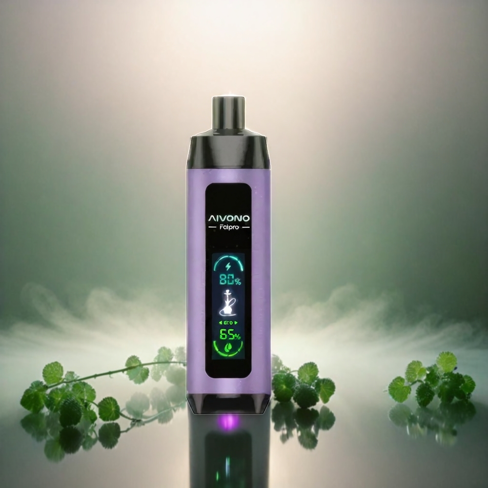 Italia Ingrosso Aivono Aim Fatpro 22000 Puffs Elettronico Uva Menta con 28ml E-liquido e 0.6 ohm Mesh Coil