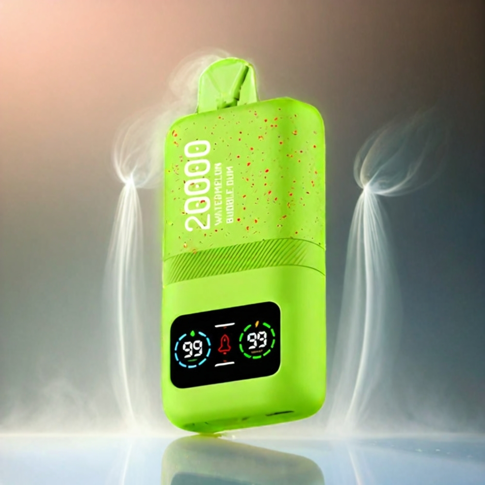 Aivono AIM MAGIC Italia Ingrosso 20000 Puffs - Gomma da Masticare Anguria, 26ml E-liquid, LCD, Tipo-C Ricaricabile
