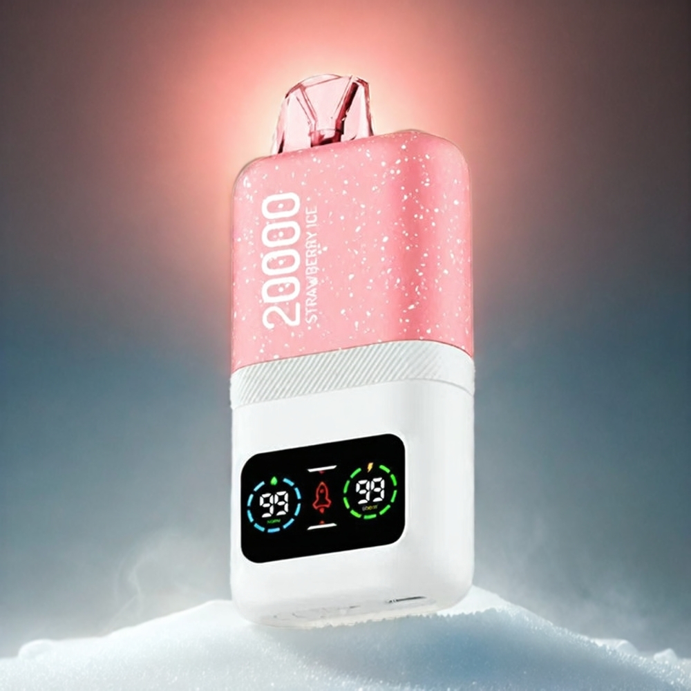 Italia Ingrosso Aivono Aim Magic 20000 Puffs Fragola Ghiaccio - 26ml E-liquid, 5% Nicotine, LCD Display