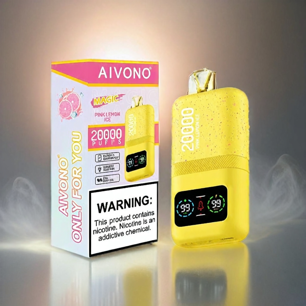 Italia Ingrosso Aivono Aim Magic 20000 Puffs Vape Ghiaccio Rosa Limone