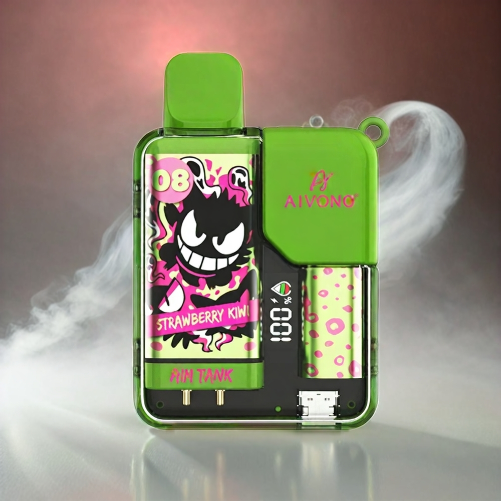 Aivono Aim Tank 9500 Puffs Italia Ingrosso Fragola Liwi con Batteria 650mAh e Display LCD