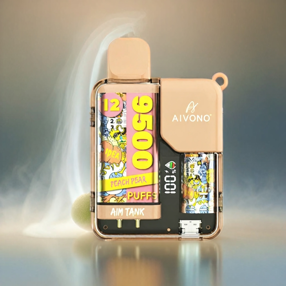Italia Ingrosso Aivono Aim Tank 9500 Puffs Vape Pesca Pera