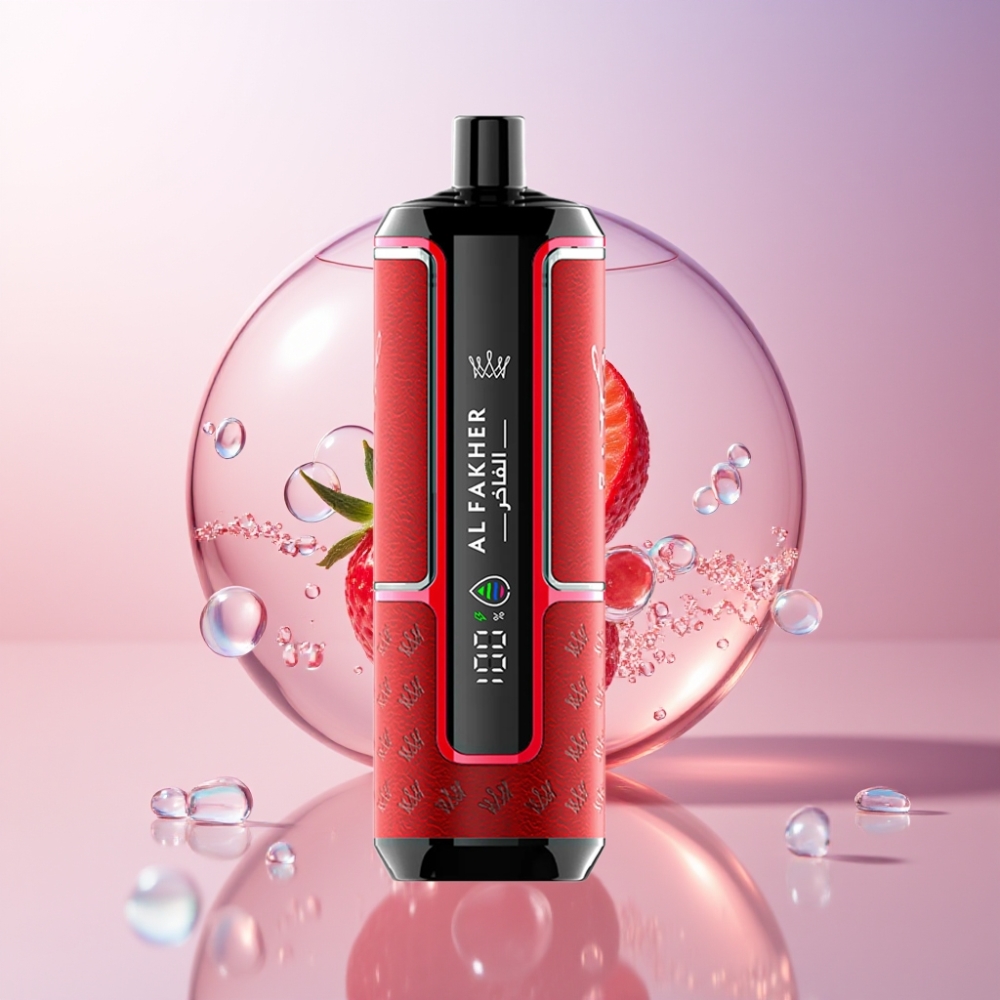 Al Fakher Crown Bar 15K Hypermax Italia Ingrosso Disposable Kit Fragola Punch 22ml 600mAh 20mg