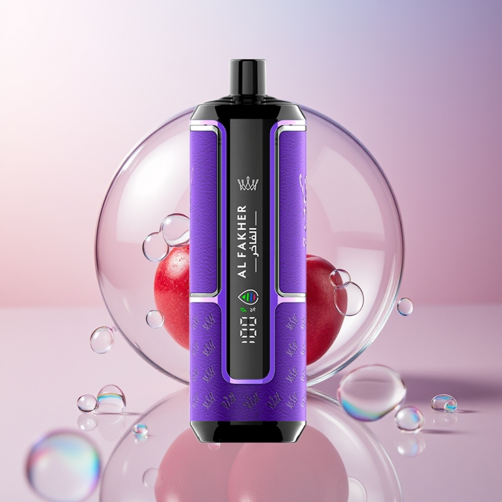 Al Fakher Crown Bar 15K Hypermax Italia Ingrosso Kit Disposable 22ml 600mAh Type-C Ciliegia Fiesta