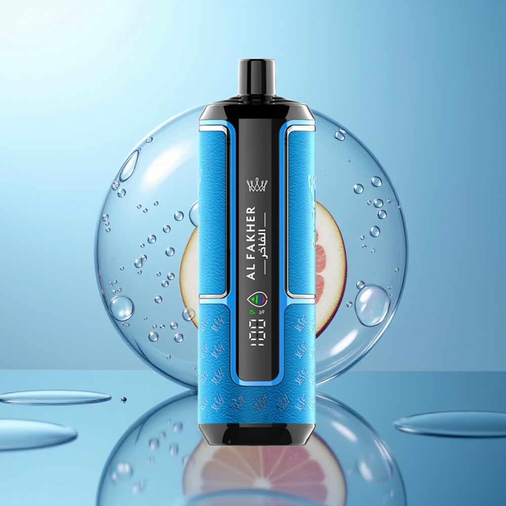 Al Fakher Crown Bar 15K Hypermax Italia Ingrosso Sigaretta elettronica usa e getta Kit 22ml 600mAh Blu Oceano