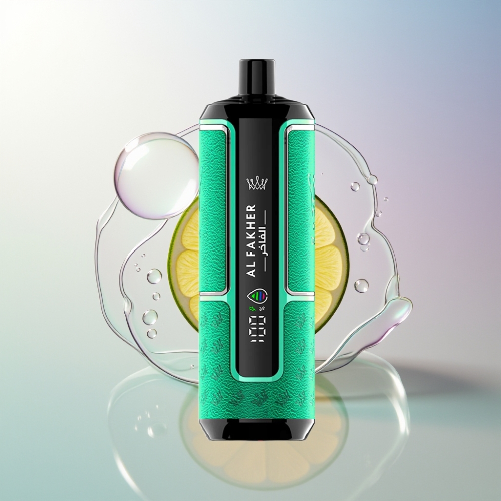 Al Fakher Crown Bar 15K Hypermax Italia Ingrosso Sigaretta elettronica usa e getta Kit Limone Lime 22ml 600mAh 20mg