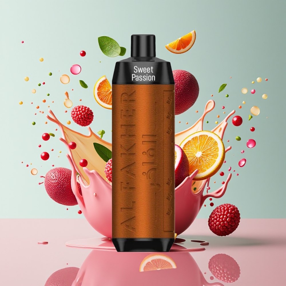 Al Fakher Crown Bar 8000 Crystal Italia Ingrosso Sigaretta elettronica usa e getta Dolce Frutto della Passione 18ml 8000 Puff