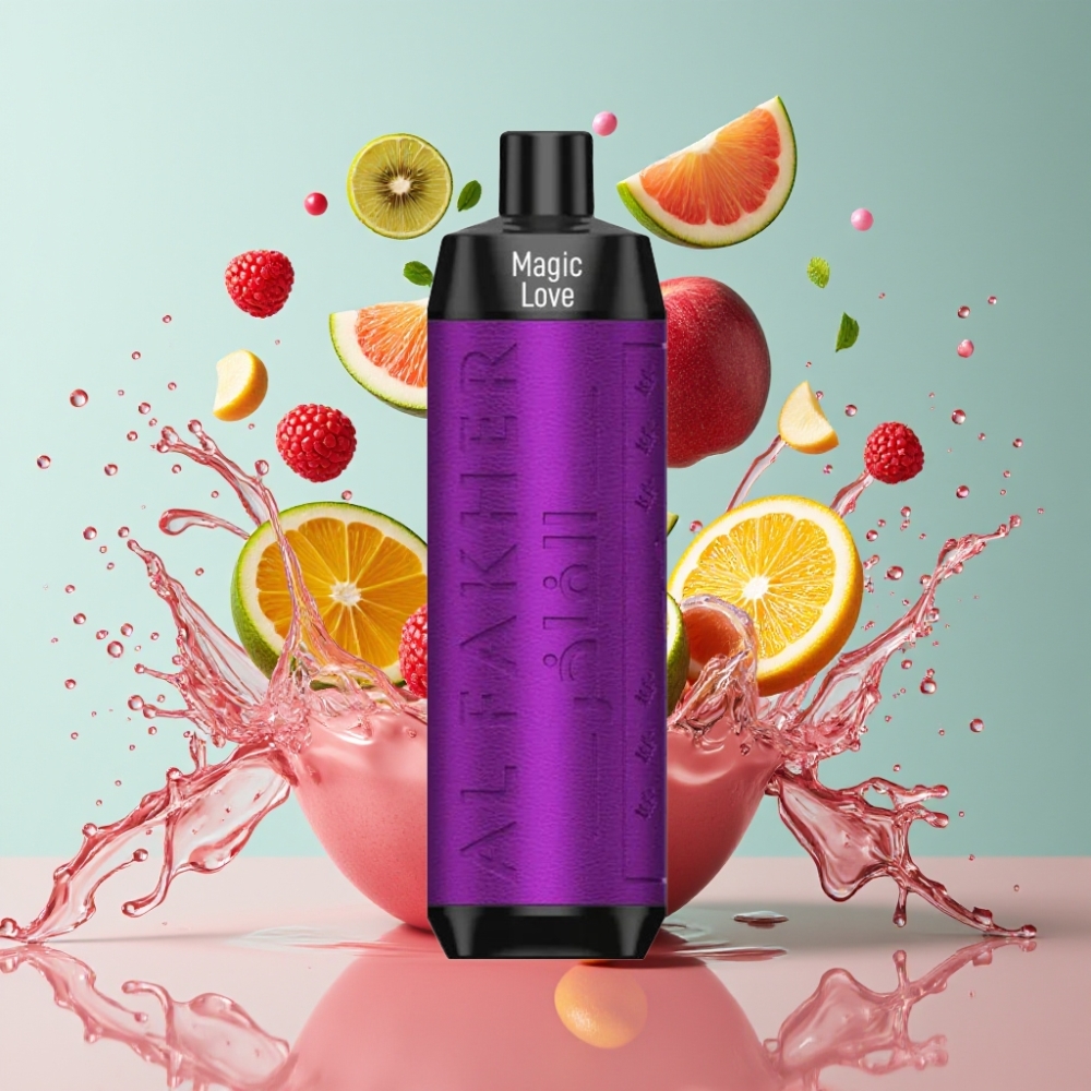 Al Fakher Crown Bar 8000 Crystal Italia Ingrosso Sigaretta elettronica usa e getta Magia d'Amore 18ml 5mg 8000 Puff