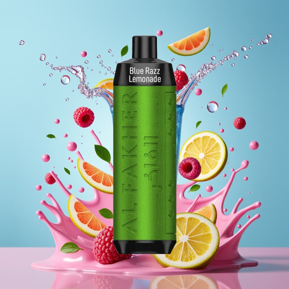 Al Fakher Crown Bar 8000 Crystal Italia Ingrosso Sigaretta elettronica usa e getta Mirtillo Limonata 18ml 8000 Puff USB-C