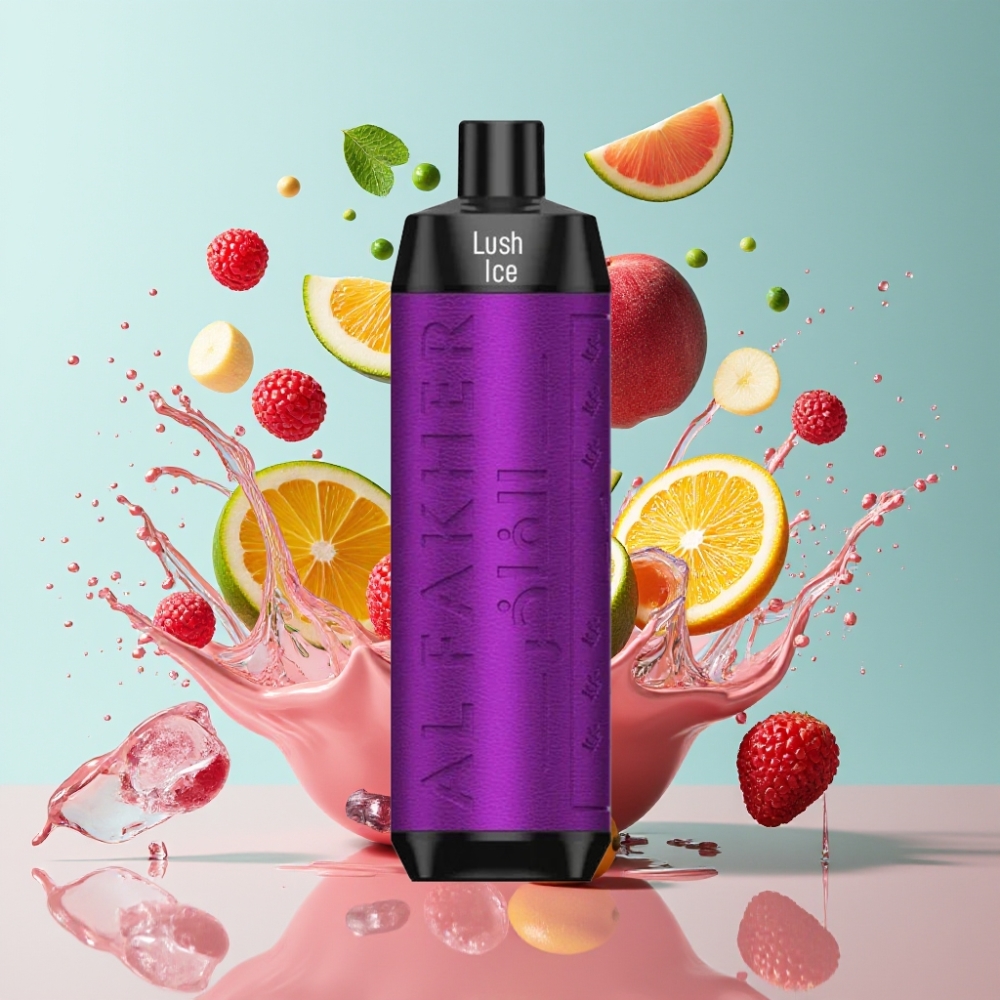 Al Fakher Crown Bar 8000 Crystal Sigaretta elettronica usa e getta Italia Ingrosso - 18ml, 5mg, 8000 Puff, Ghiaccio Lussureggiante