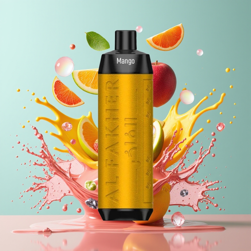 Al Fakher Crown Bar 8000 Crystal Sigaretta elettronica usa e getta Mango Ghiaccio Italia Ingrosso 18ml 8000 Puff