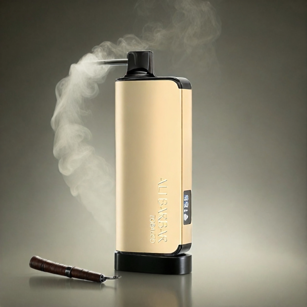 Alibarbar Ingot 9000 Puffs Italia Ingrosso – Tabacco, 22ml, 2350mAh, 9000 Puffs, Display LED
