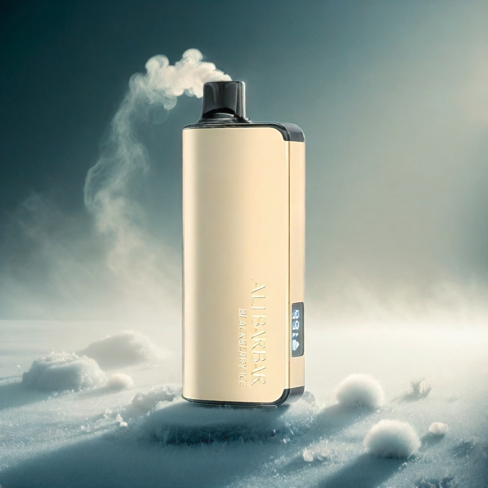 Alibarbar Ingot 9000 Puffs Italia Ingrosso Vape Blackberry Ice 22ml 2350mah LED Display