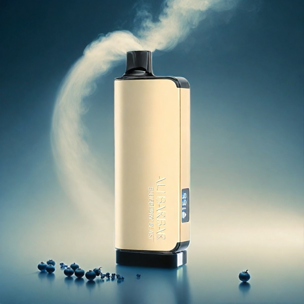 Alibarbar Ingot 9000 Puffs Italia Ingrosso Vape Esplosione di Mirtillo 22ml 2350mAh LED Display