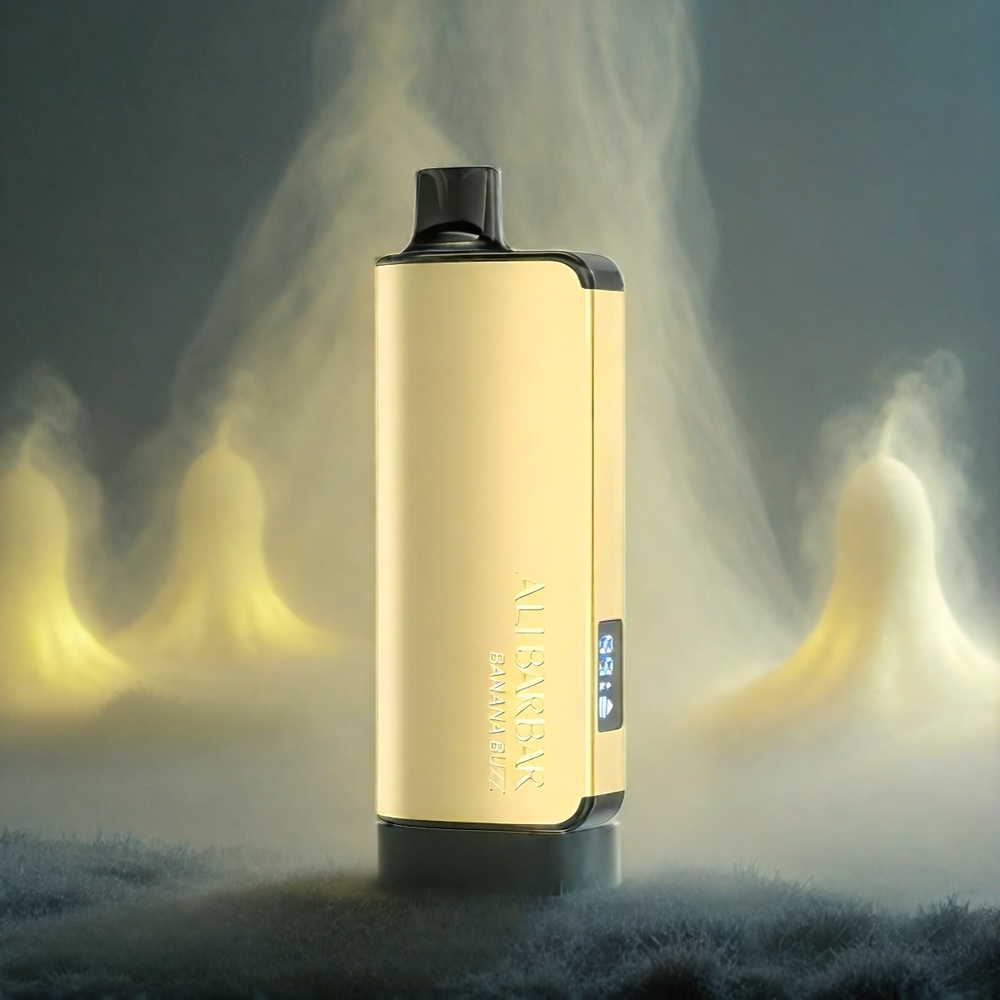 Alibarbar Ingot Italia Ingrosso 9000 Puffs Vape Banana Buzz - 22ml E-liquid, 2350mAh, LED Display