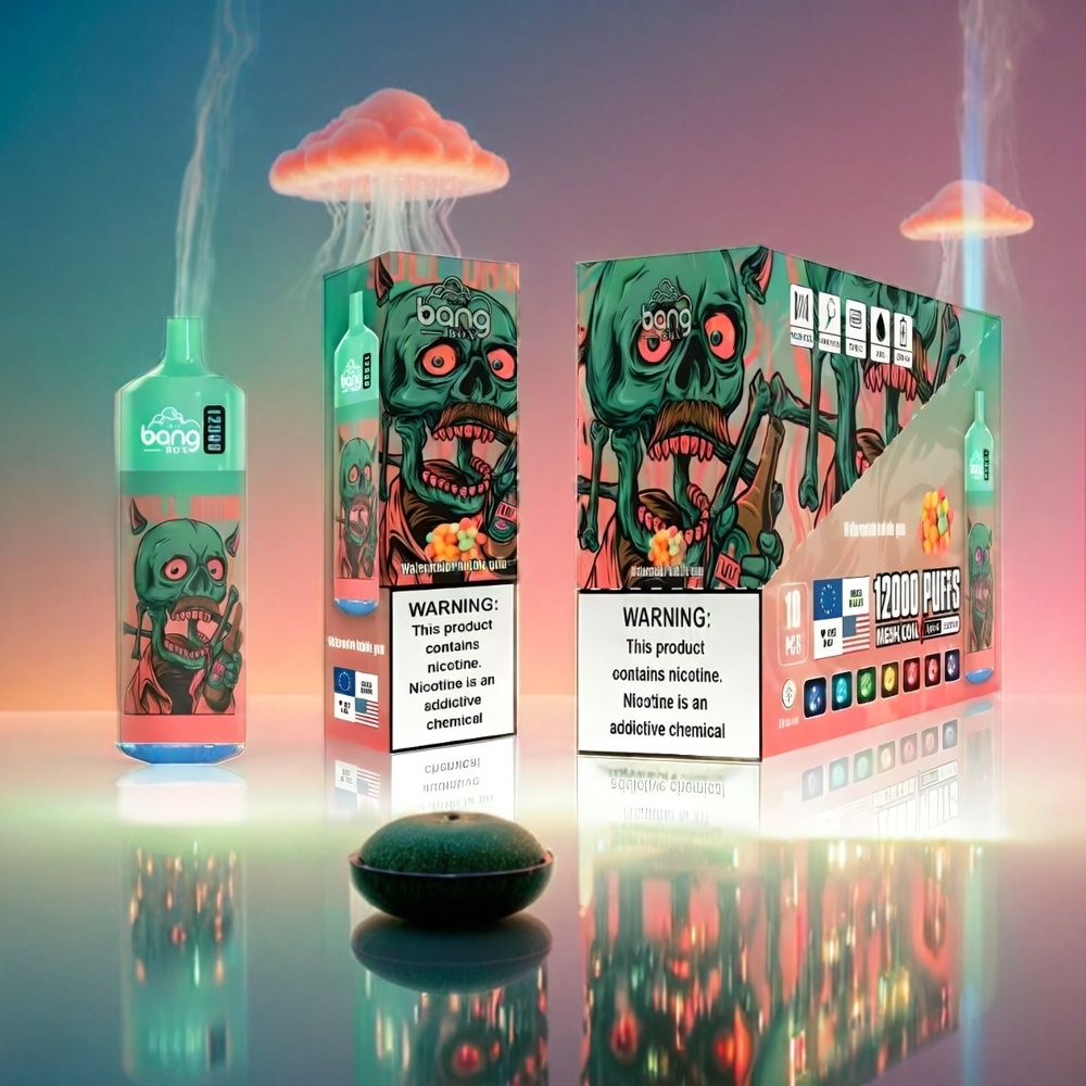 Bang Box 12000 Puffs Italia Ingrosso Vape Gommosa all'Anguria con Batteria 650mAh e Tipo-C