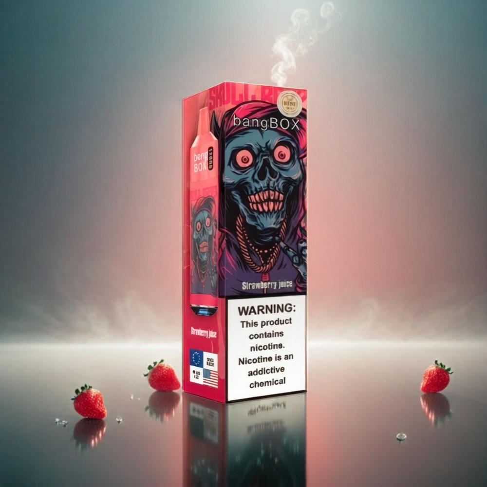 Italia Ingrosso Bang Box 12000 Puffs Liquido alla Fragola 23ML Batteria 650mAh TYPE-C