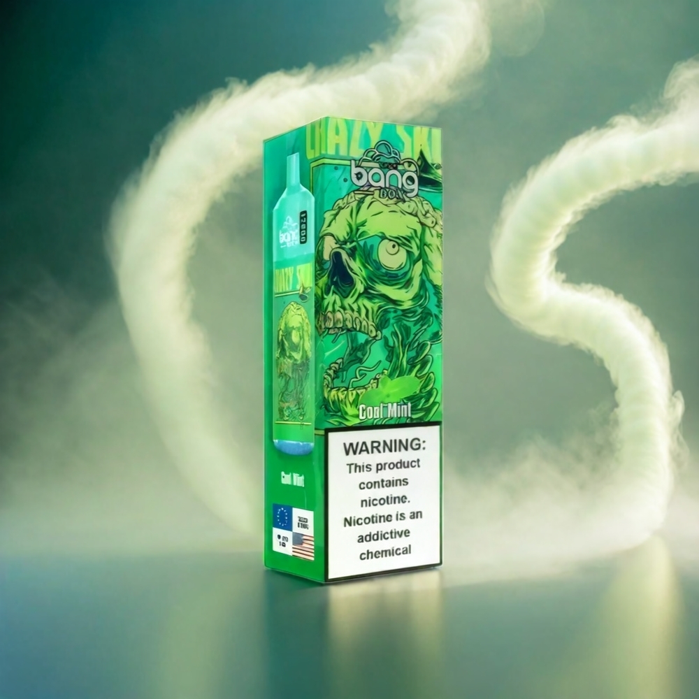 Italia Ingrosso Bang Box 12000 Puffs Vape Menta Fresca con Liquido 23ML e Batteria 650mAh