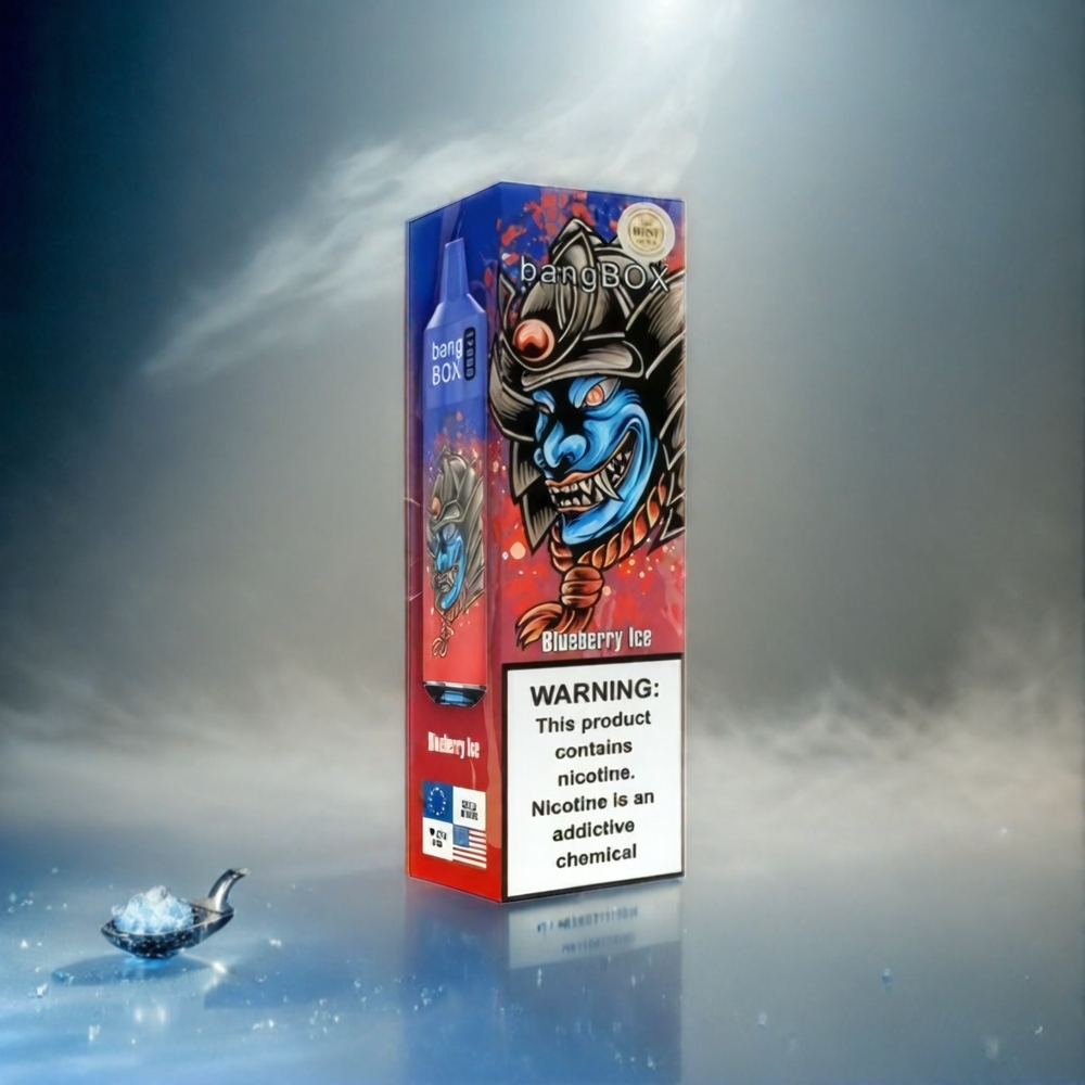 Italia Ingrosso Bang Box 12000 Puffs Vape Mirtillo Ghiaccio con Batteria 650mAh e Tipo-C
