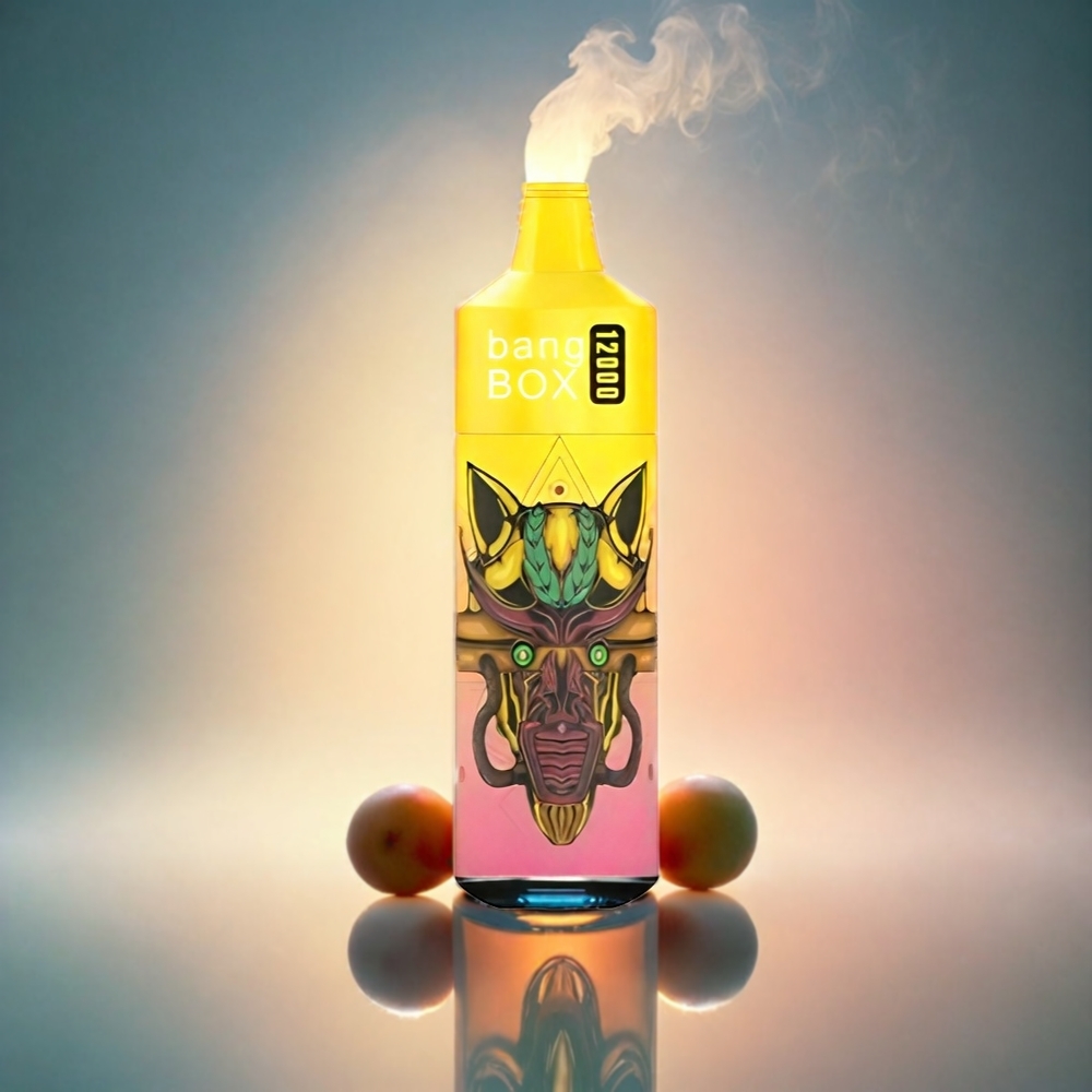 Italia Ingrosso Bang Box 12000 Puffs Vape Pesca Mango Anguria - 23ML Liquido, 650mAh Batteria, Tipo-C USB, Nic Salata 0%-5% - 1 Scatola 10 Pezzi