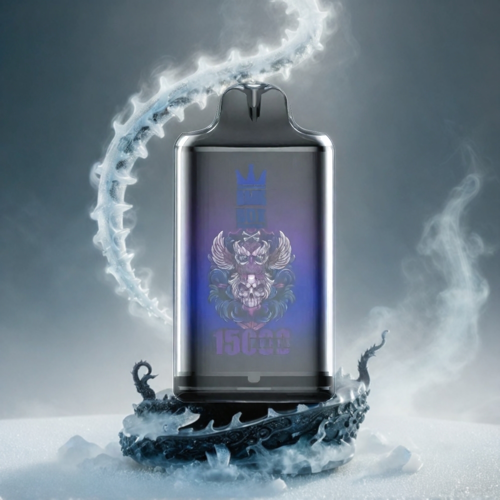 Bang Box 15000 Puffs Italia Ingrosso Black Dragon Ice 23ml E-liquido 650mAh Batteria TYPE-C