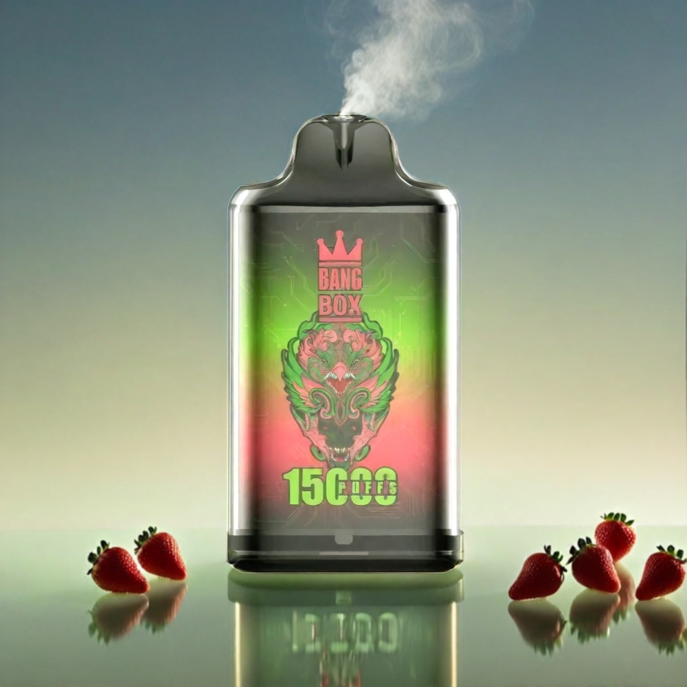 Bang Box 15000 Puffs Italia Ingrosso - Fragola Anguria 23ml E-liquido 650mAh Batteria TYPE-C