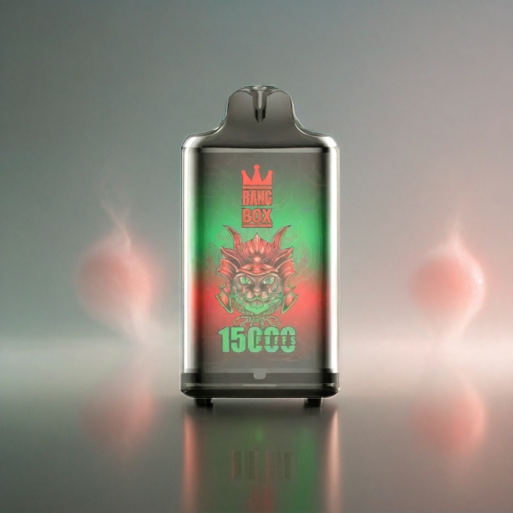 Bang Box 15000 Puffs Italia Ingrosso Vape Fragola Kiwi e Bang Box 15000 Puffs con 23ml E-Liquid, 650mAh Batteria, 15000 Puffs, Tipo-C USB, Confezione da 10 Pezzi