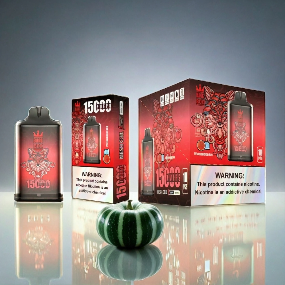 Italia Ingrosso Bang Box 15000 Puffs Vape Anguria Ghiaccio 23ml 650mAh USB-C