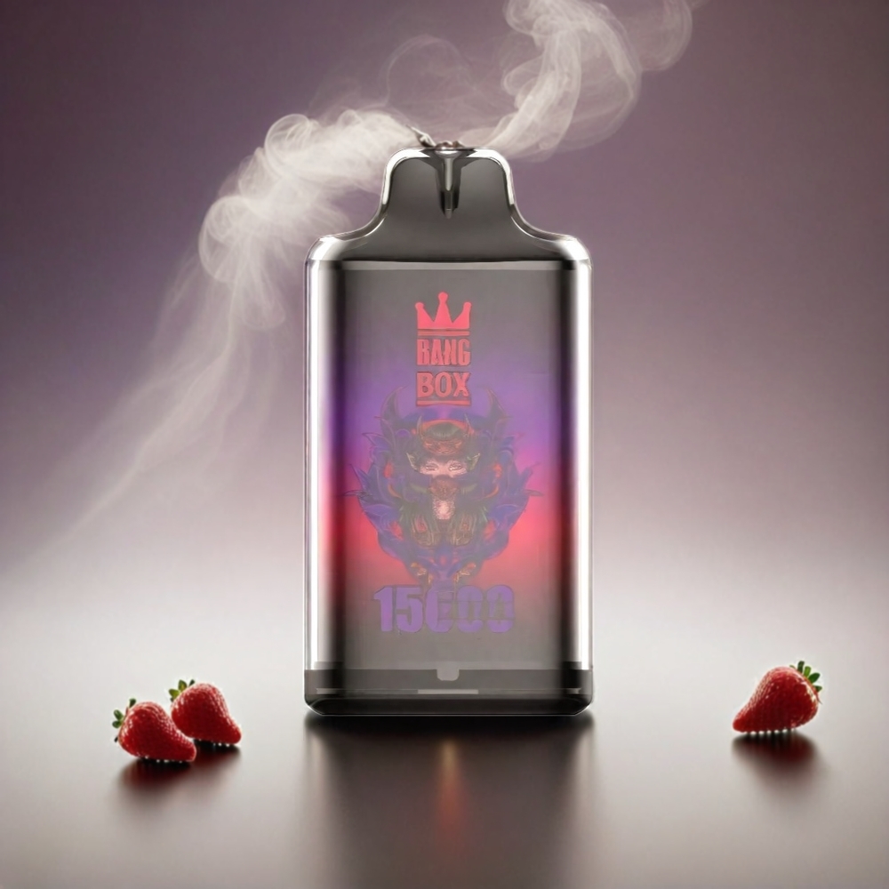 Italia Ingrosso Bang Box 15000 Puffs Vape Fragola Uva con 23ml E-liquido 650mAh Batteria e Tipo-C