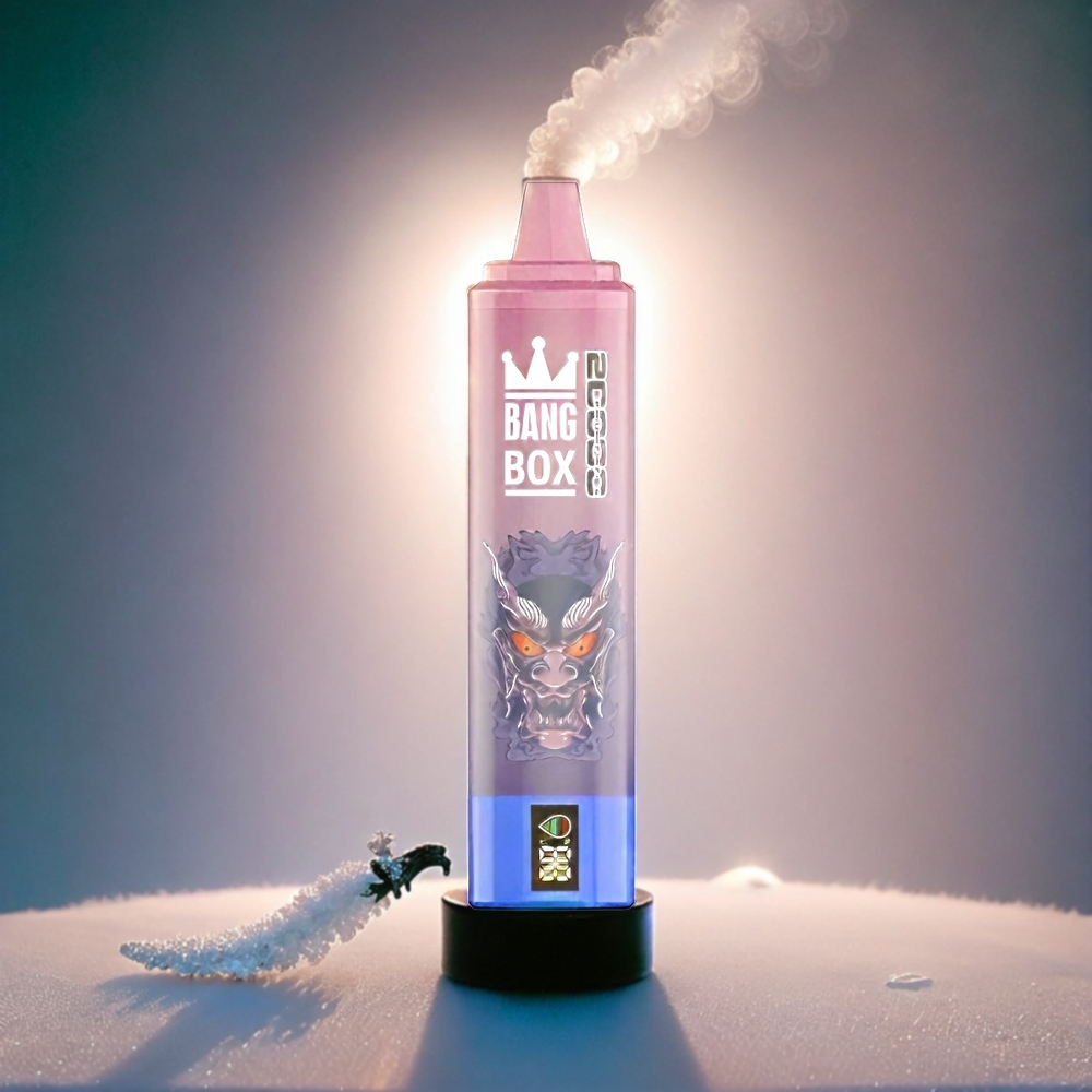 Italia Ingrosso Bang Box 20000 Puffs Grappolo Ghiaccio – 35ml E-Liquid, 850mAh Ricaricabile, 12 Gusti