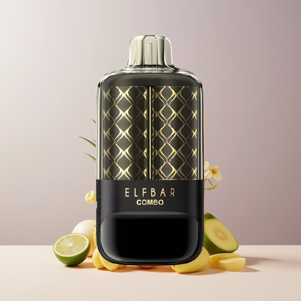 ELF BAR COMBO 25000 Puff Italia Ingrosso Disposable Vape Limone & Ananas 22ml 700mAh Dual Mode