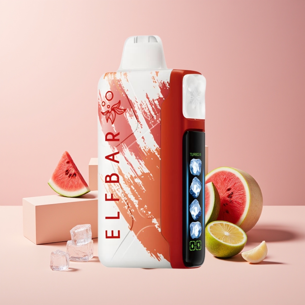 Elf Bar Ice King 40000 Puff Italia Ingrosso Disposable Vape Anguria Ghiacciata 20ml 5% Nic