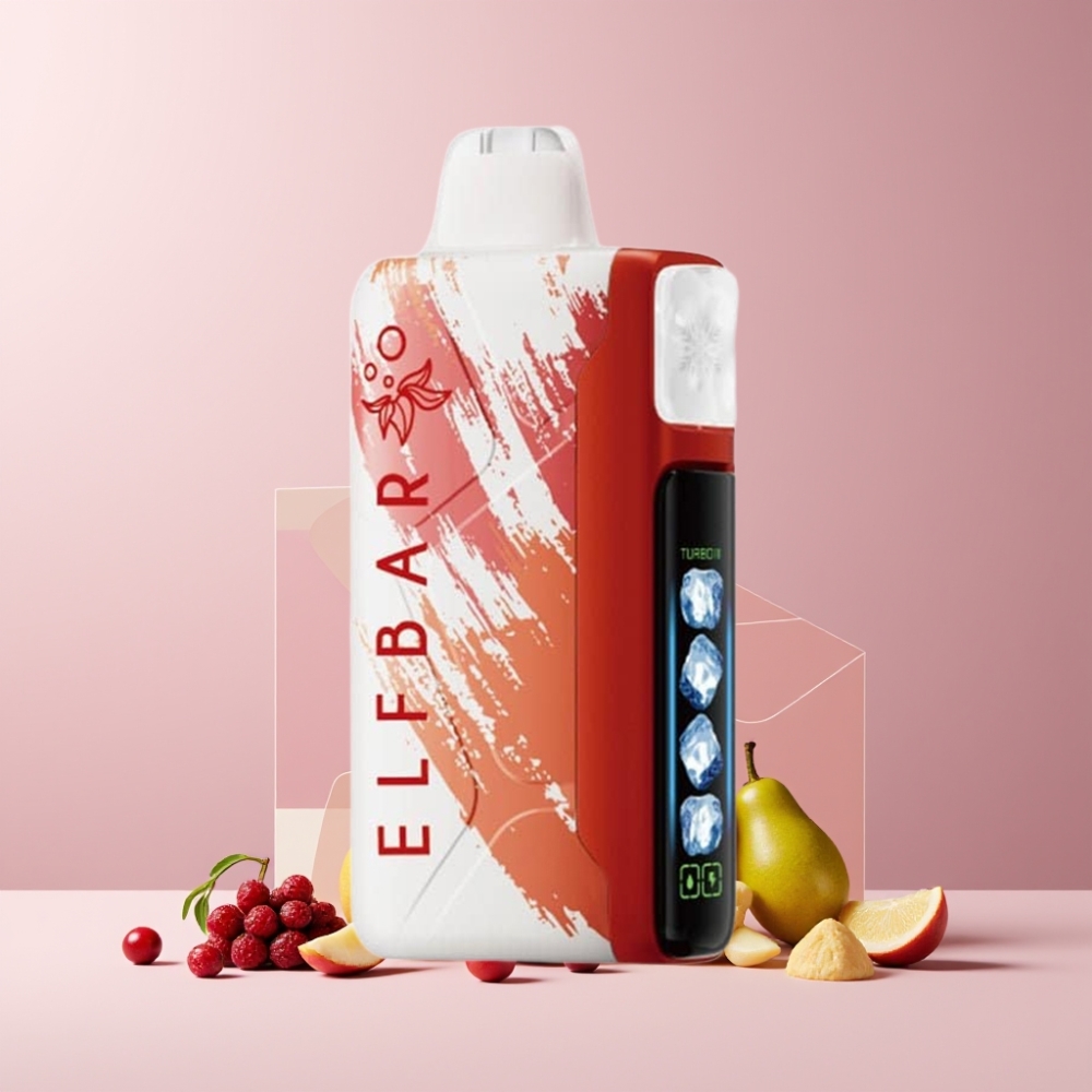 Elf Bar Ice King 40000 Puff Italia Ingrosso Disposable Vape Scary Berry, 20ml, 5% Nic, 850mAh, LCD