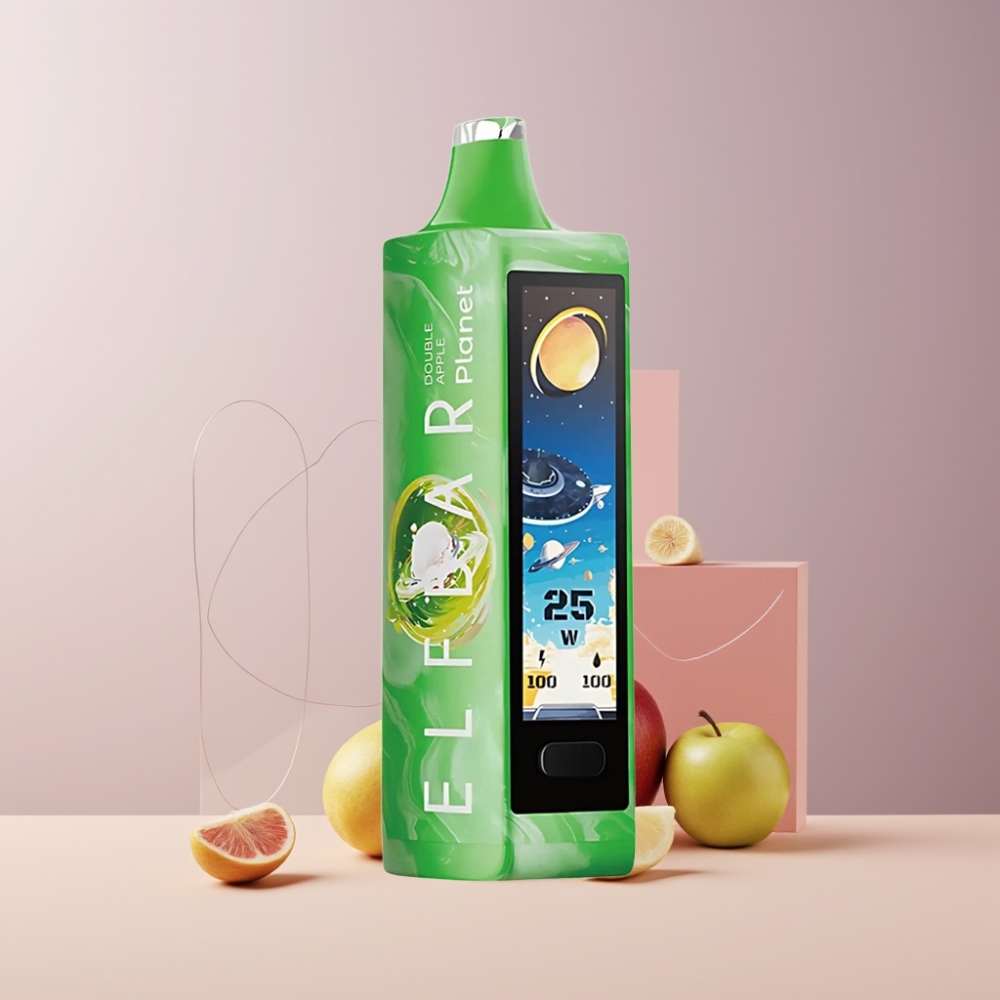 Elf Bar Planet 25000 Puff Disposable Vape Doppia Mela Italia Ingrosso 5% 18ml 800mAh Mesh