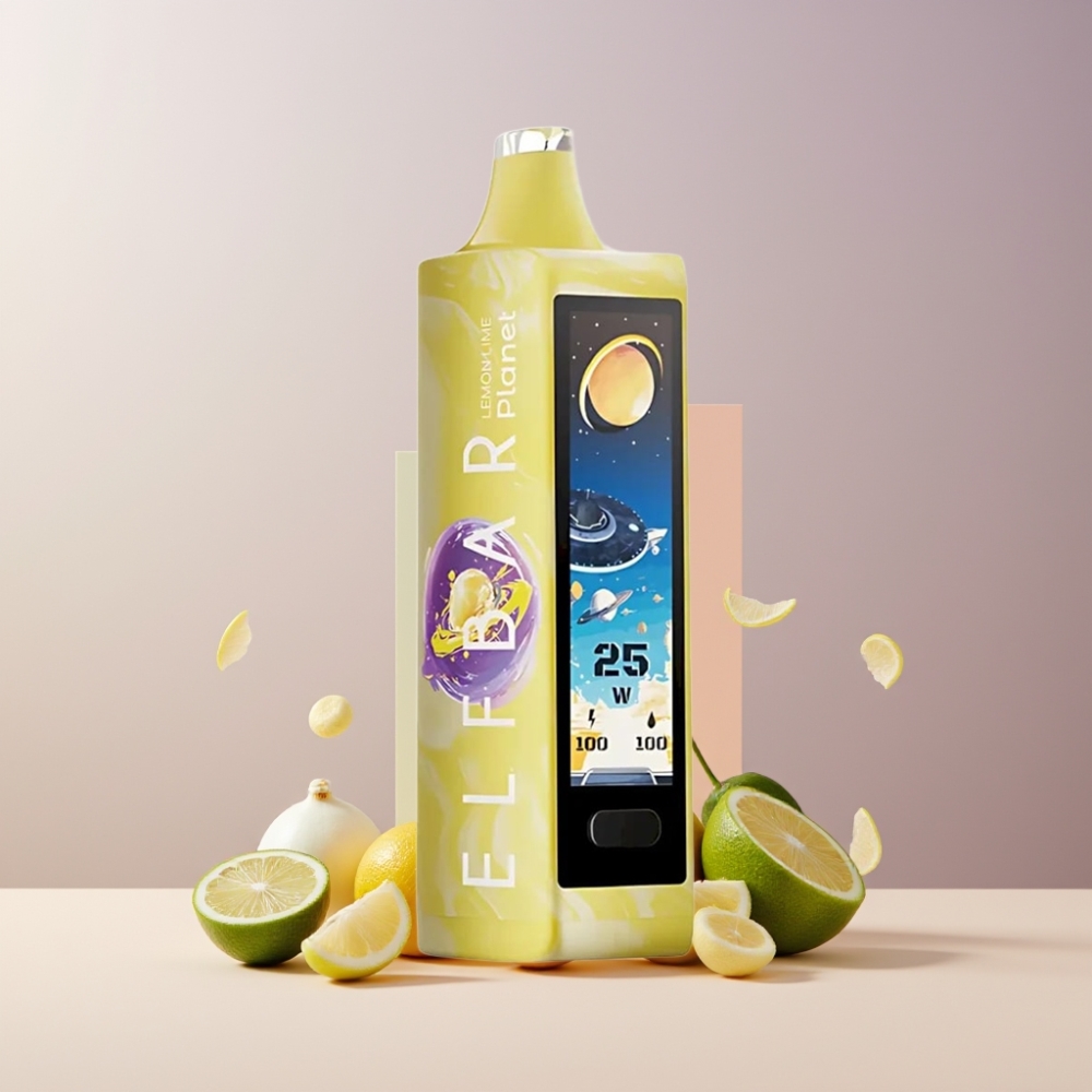 Elf Bar Planet 25000 Puff Disposable Vape Limone Lime Italia Ingrosso 5% 18ml 800mAh