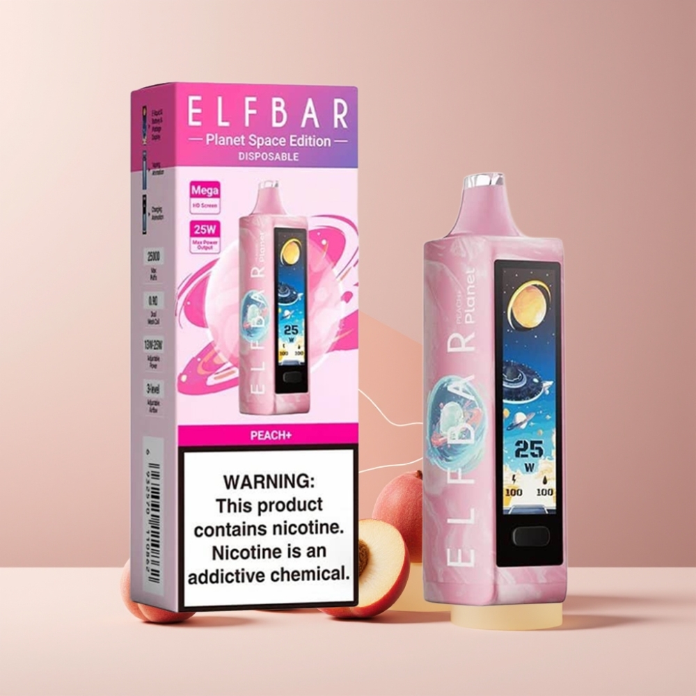 Elf Bar Planet 25000 Puff Disposable Vape Pesca Italia Ingrosso 5% 18ml Ricaricabile