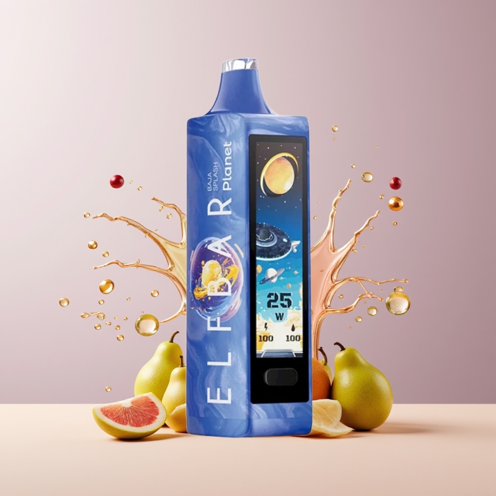 Elf Bar Planet 25000 Puff Italia Ingrosso Disposable Vape Baja Splash 18ml 50mg Mesh